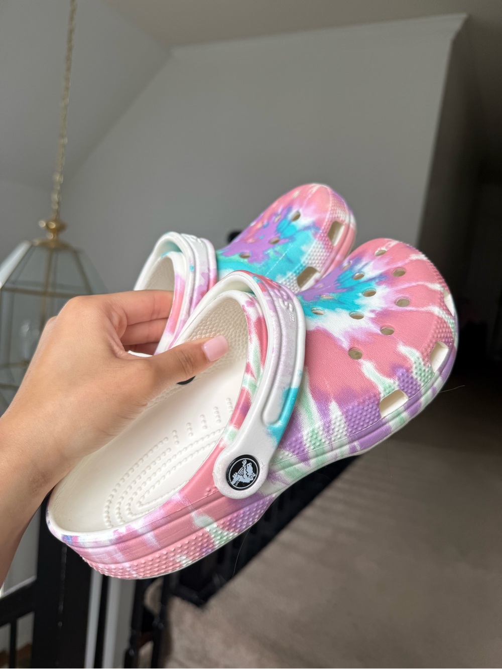 CROCS Kids Tie-Dye Clog